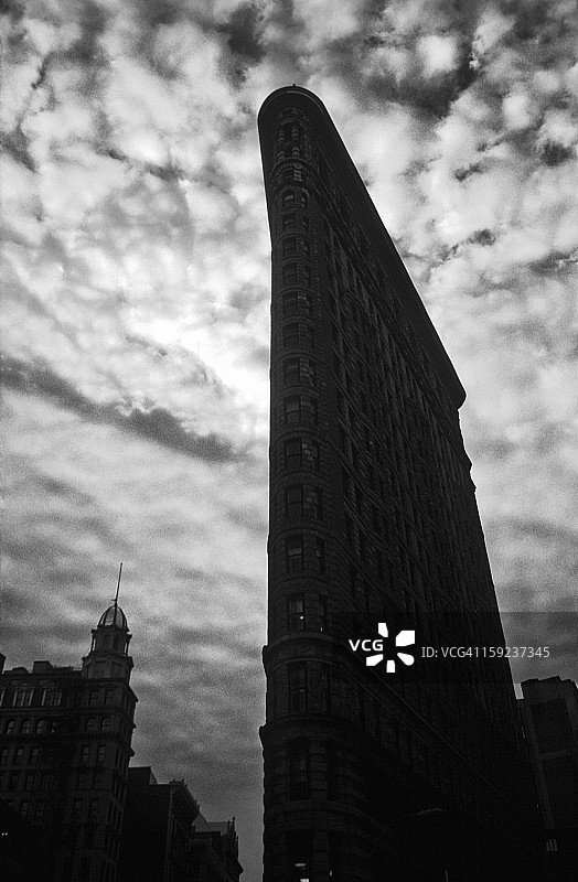 美国纽约市熨斗大厦图片素材