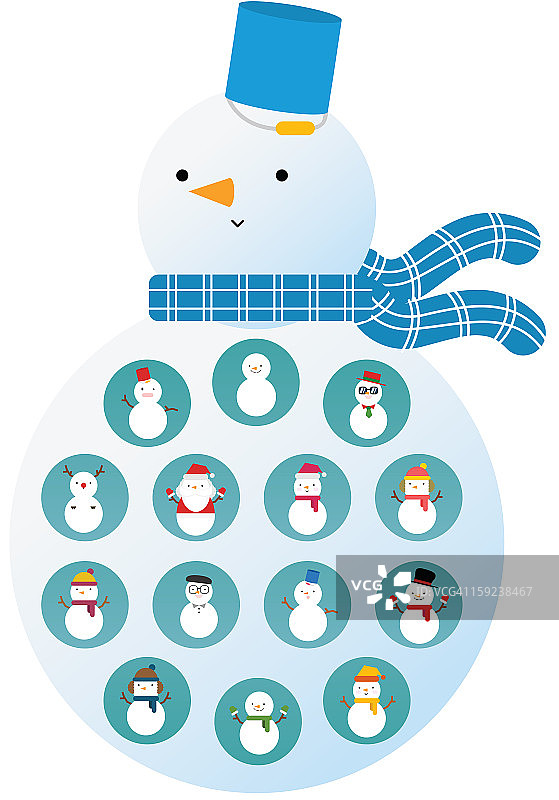 雪人图片素材