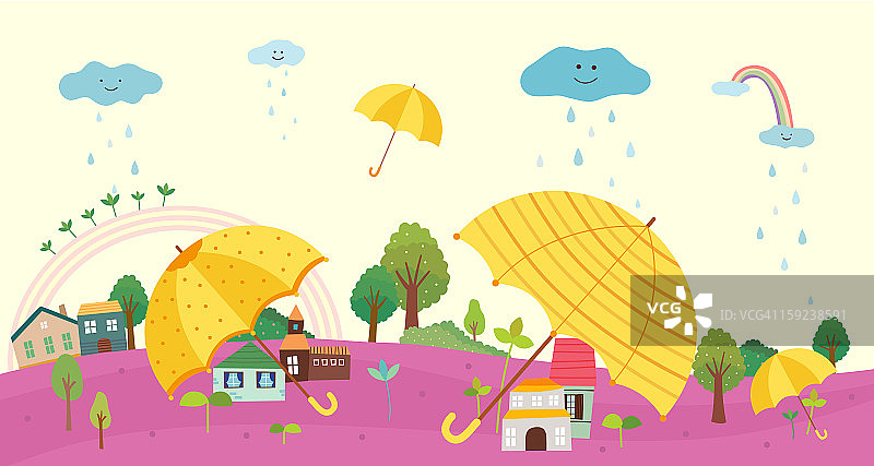 城镇风光图片素材