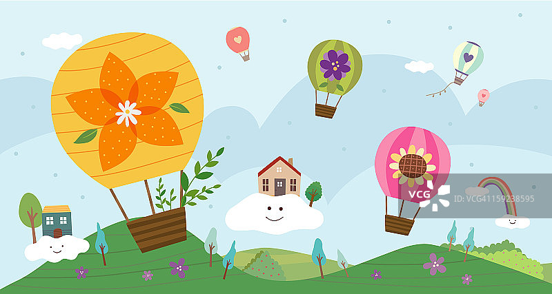 城镇风光图片素材