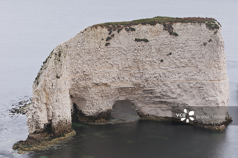 多塞特郡斯图德兰附近的老哈里岩图片素材