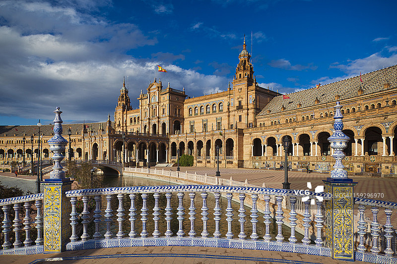 西班牙安达卢西亚地区塞维利亚省图片素材