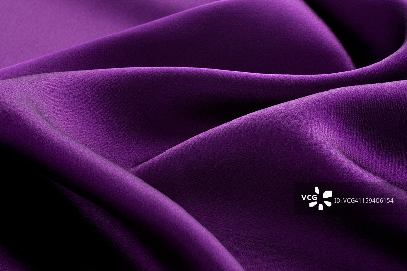 紫色丝绸（特写）图片素材