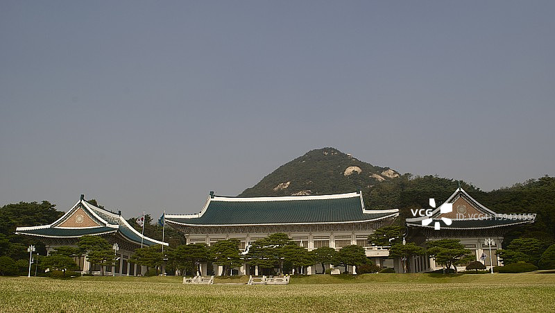 青瓦台（韩国总统府）图片素材