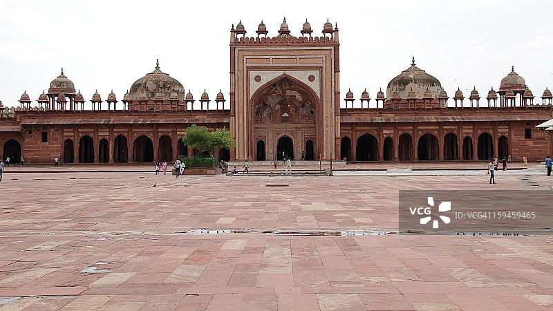 在法泰赫布尔西格里宫殿图片素材