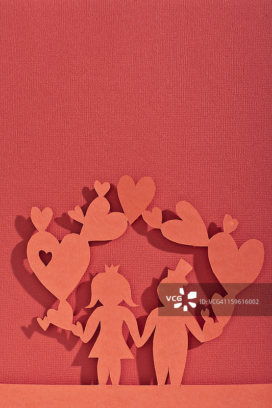 新婚夫妇纸娃娃图片素材