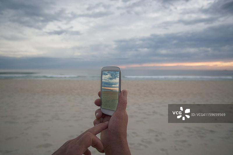 拍摄日落图片素材