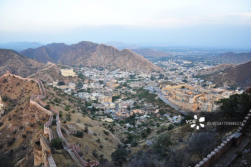 斋格尔堡的阿梅尔市景观图片素材
