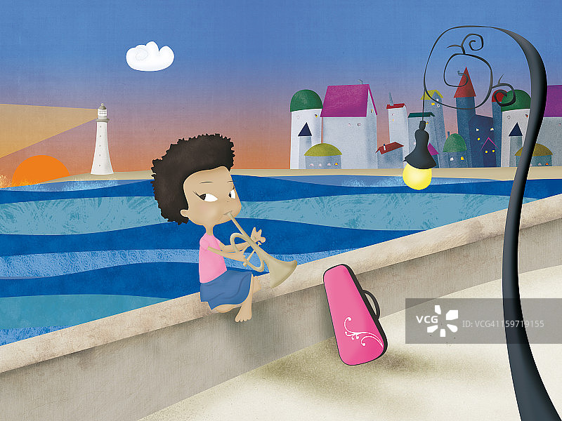 小号演奏者图片素材