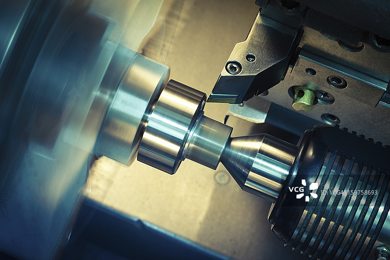 数控车床加工图片素材