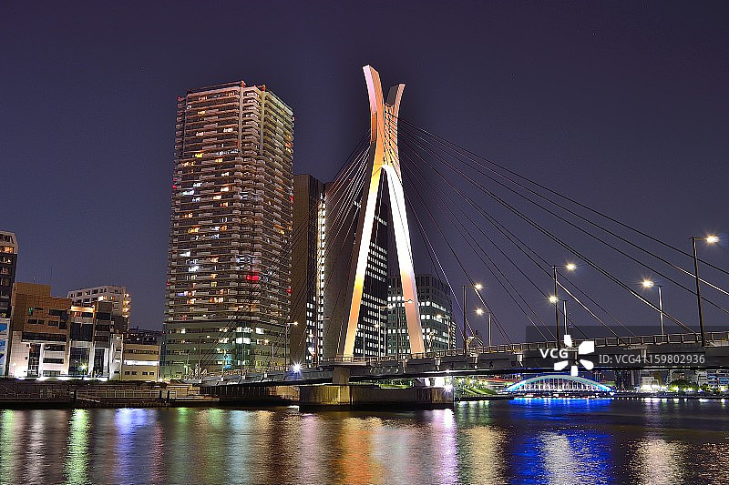 东京夜景图片素材