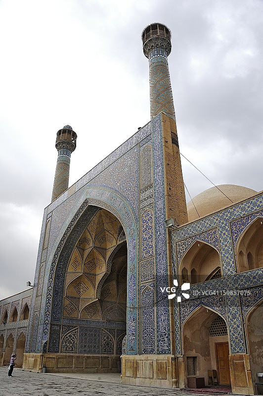 伊朗伊斯法罕星期五清真寺图片素材