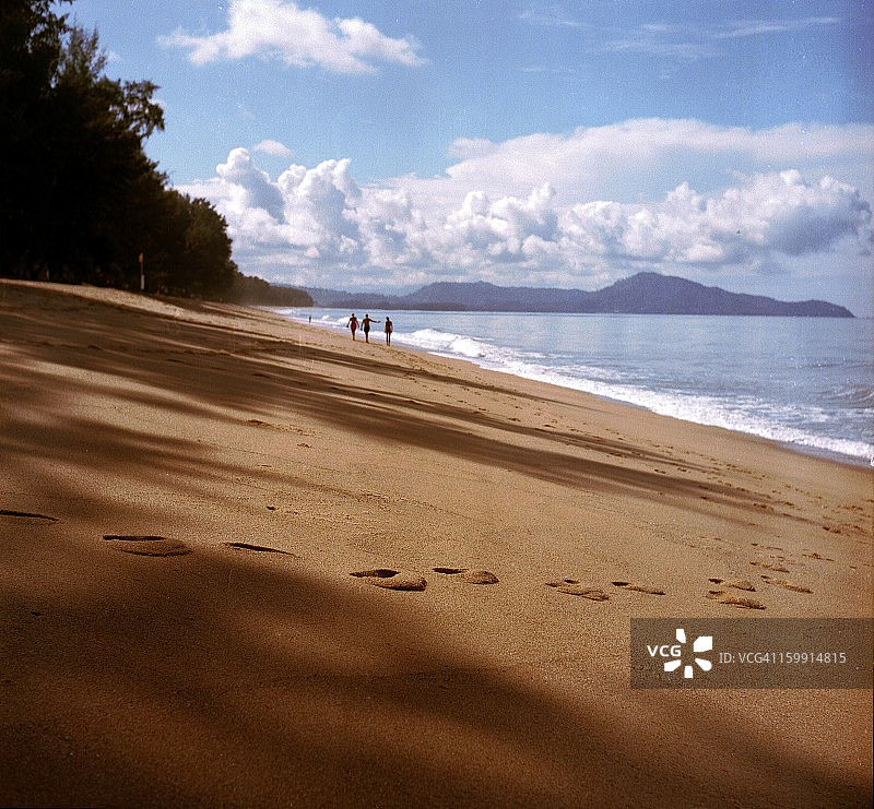 泰国普吉岛迈考海滩图片素材
