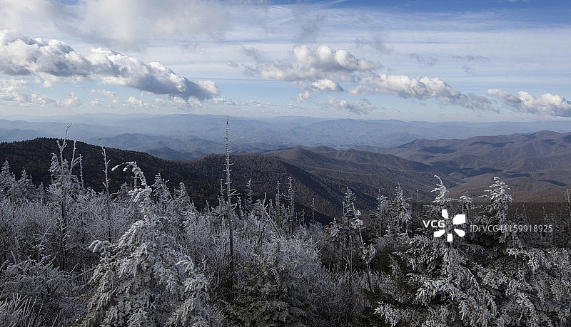 克林曼斯穹丘的霜图片素材