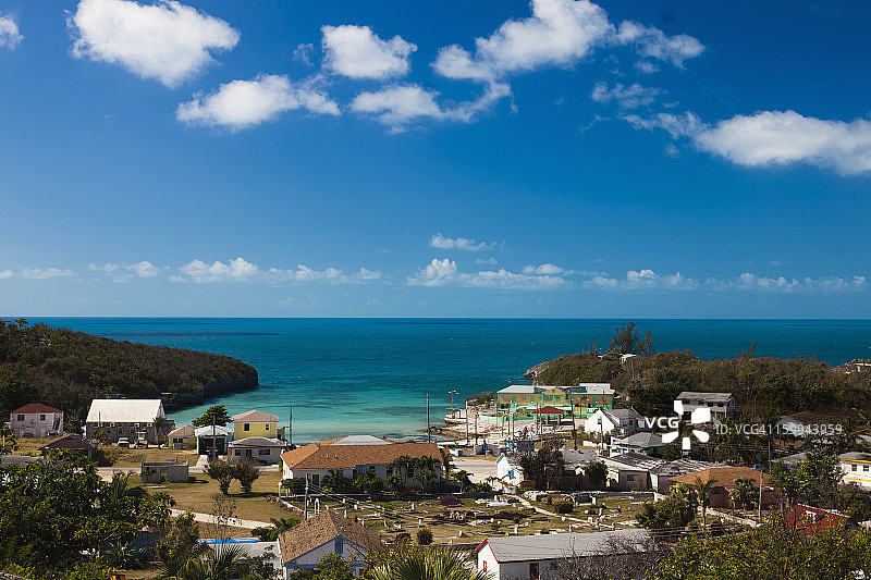 巴哈马哈勃岛格雷戈里镇图片素材