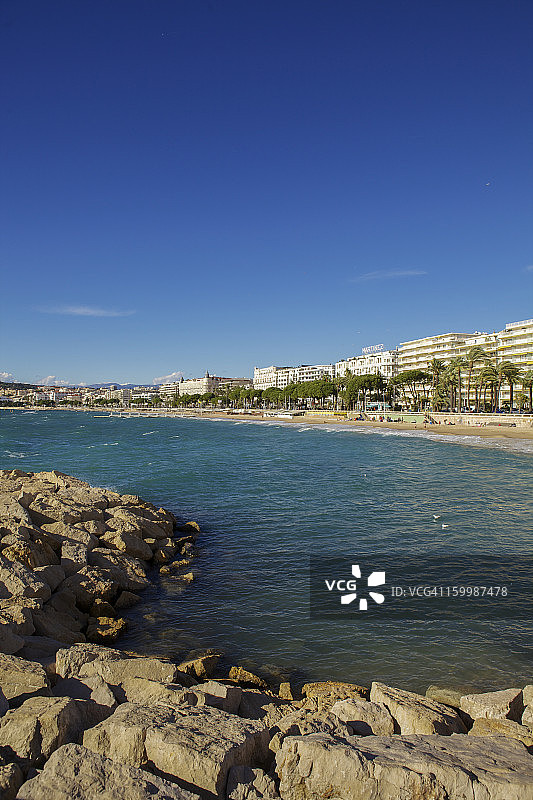 戛纳和克鲁瓦塞特图片素材