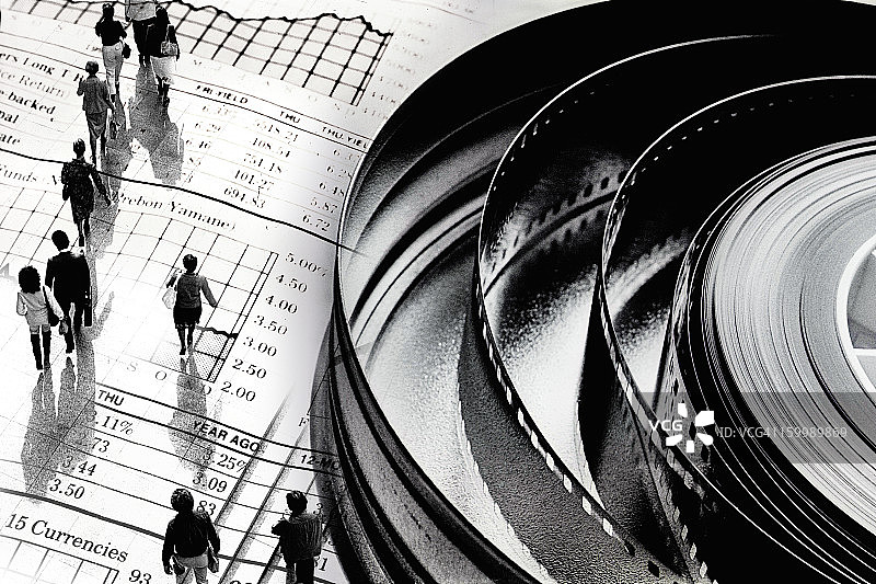 电影行业插画图片素材