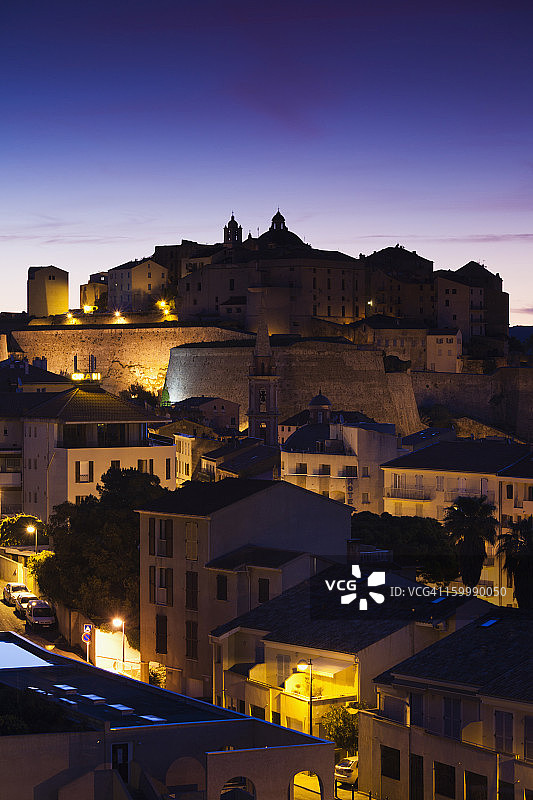 上科西嘉，科西嘉岛，城市景观图片素材