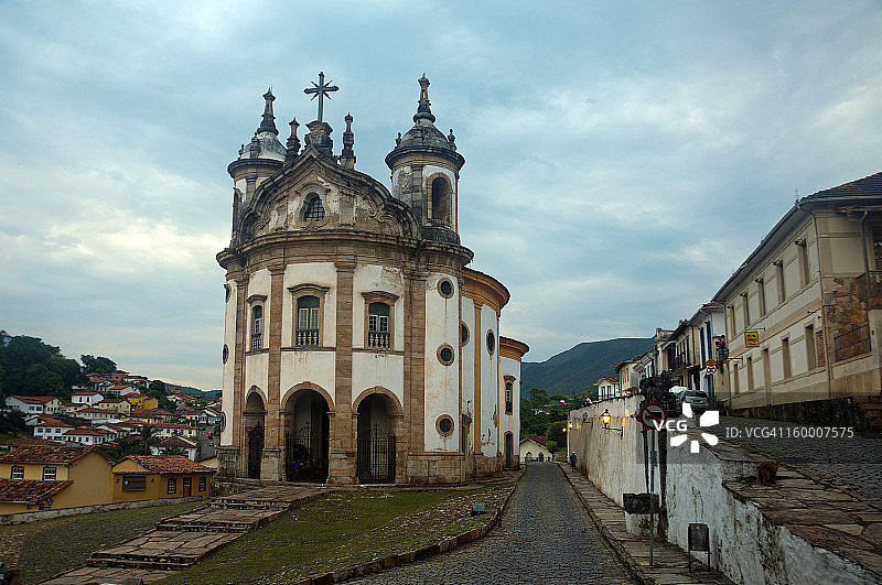 玫瑰圣母教堂图片素材