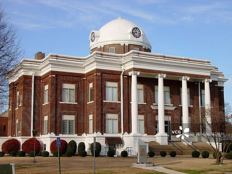 戴尔县法院（田纳西州戴尔斯堡）图片素材
