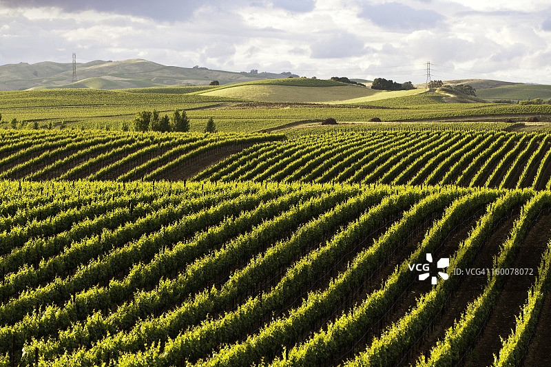 起伏的群山图片素材