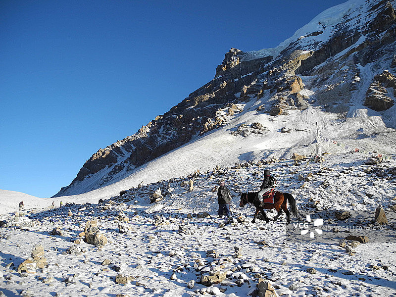 托隆拉山口图片素材