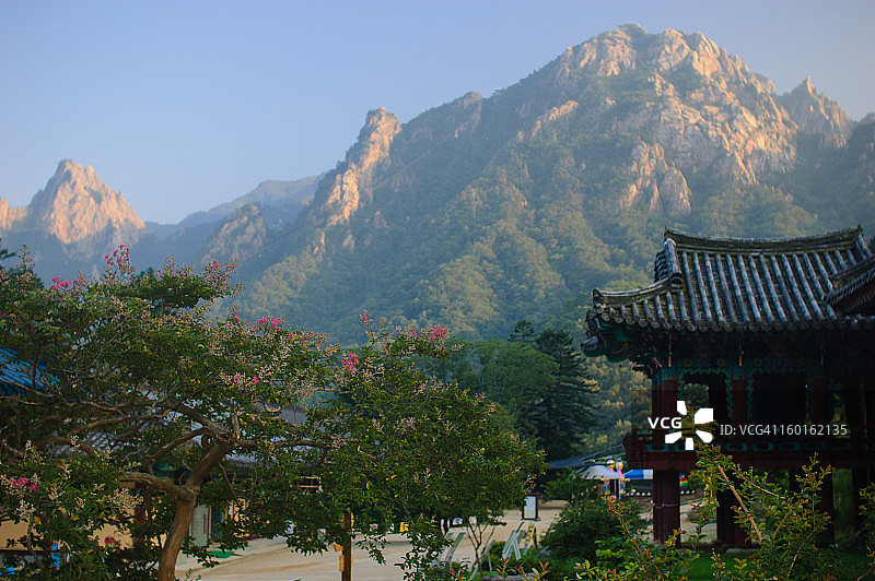 在寺庙休息图片素材