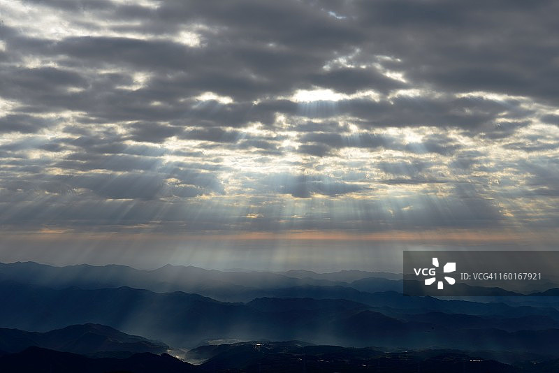 赤城的晨景图片素材