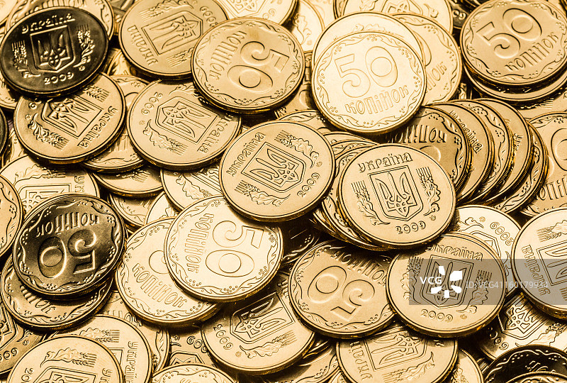 乌克兰硬币图片素材