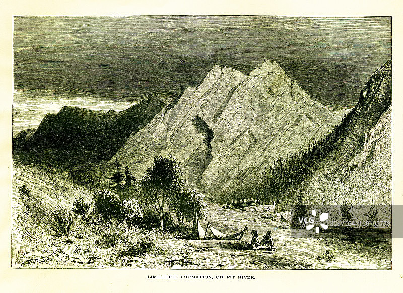 加利福尼亚皮特河图片素材