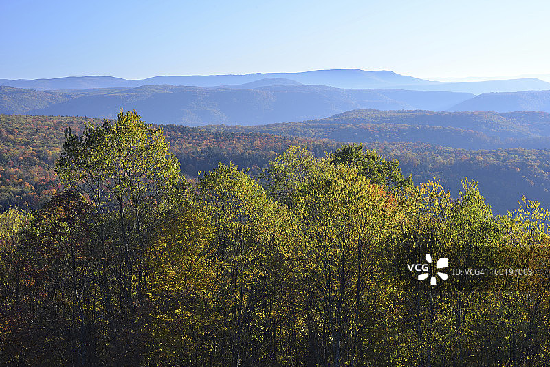 西弗吉尼亚州山景图片素材