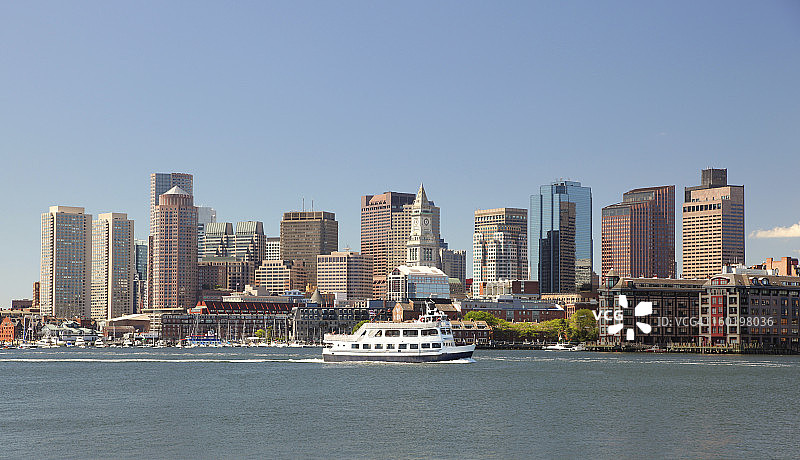 波士顿城市观光船图片素材
