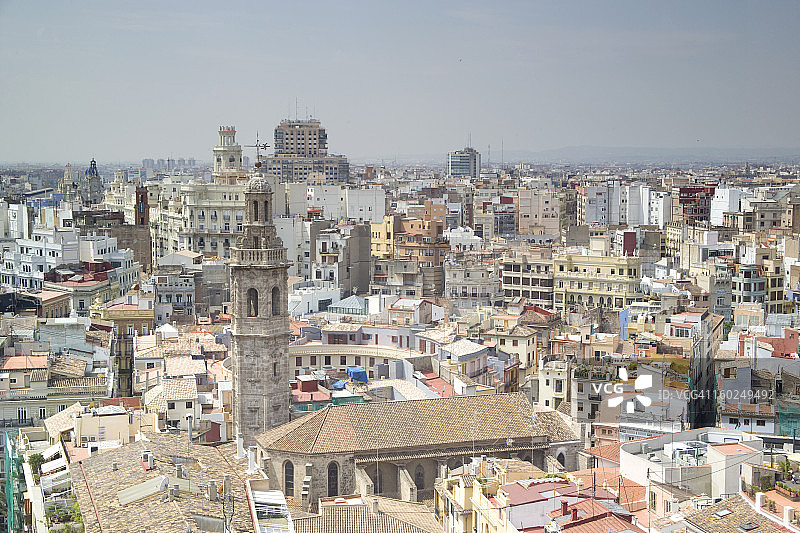 瓦伦西亚天际线图片素材