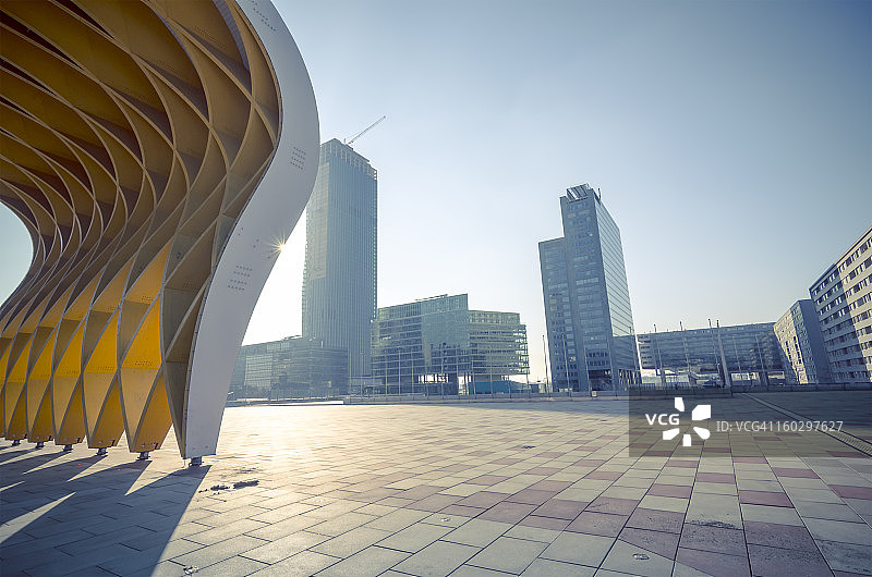 多瑙河城市风光图片素材