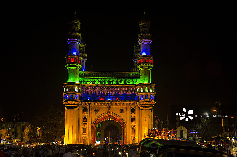 彩色查米纳塔楼图片素材