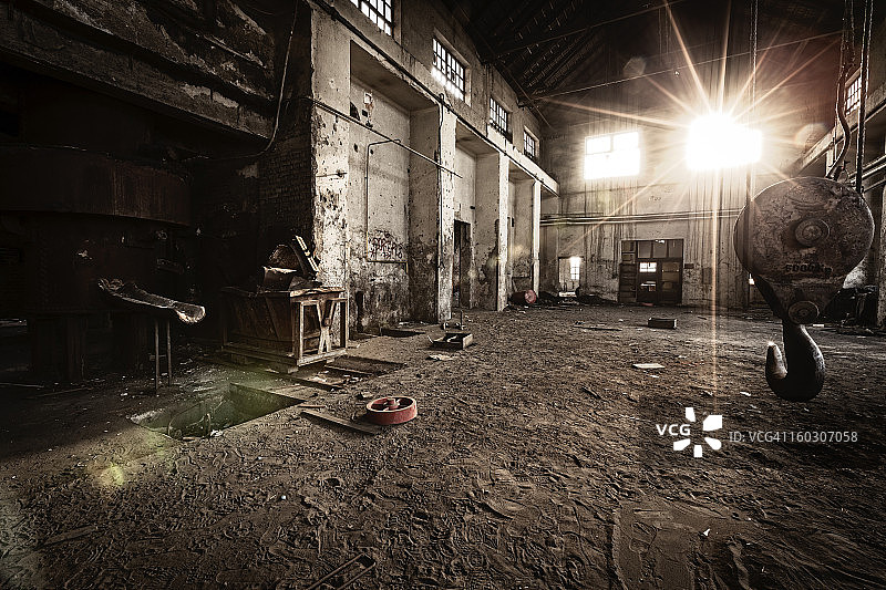 旧工业建筑图片素材