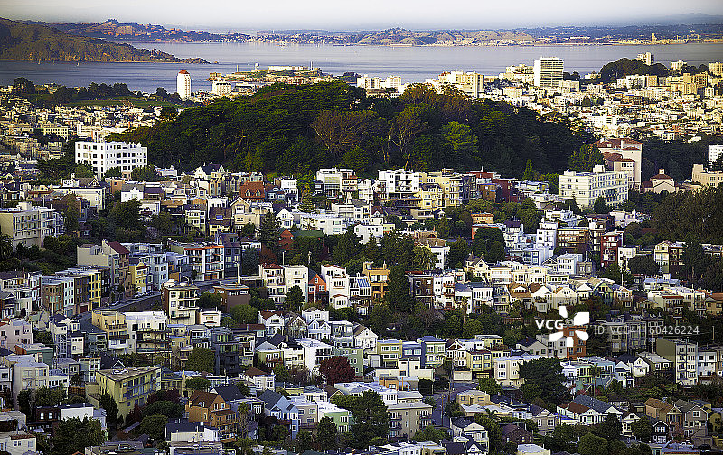 旧金山布埃纳维斯塔公园图片素材