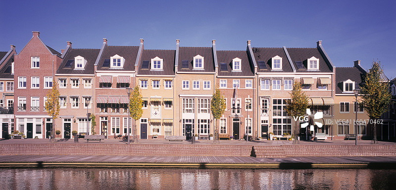 新建的传统风格住宅素材图片素材