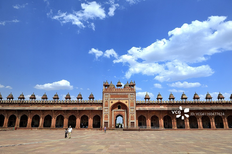 印度法泰赫普尔西格里图片素材