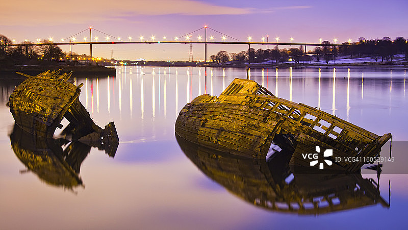 保龄球港口船只图片素材