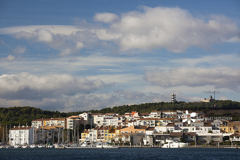 阿格德角朗格多克-鲁西荣港口景观图片素材