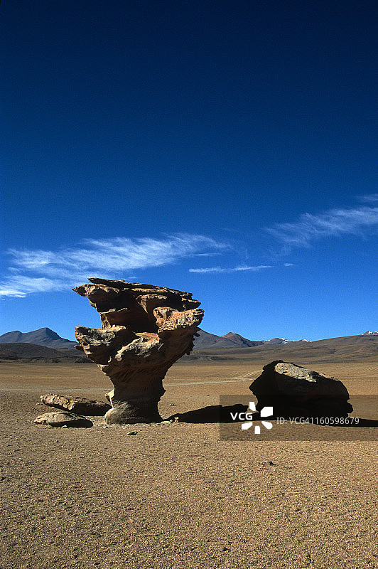荒芜的岩石图片素材