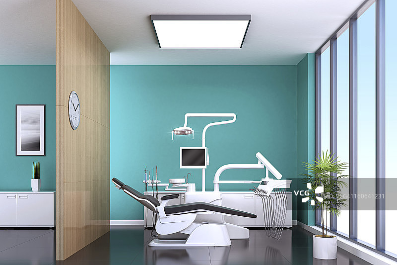 现代牙科诊所图片素材