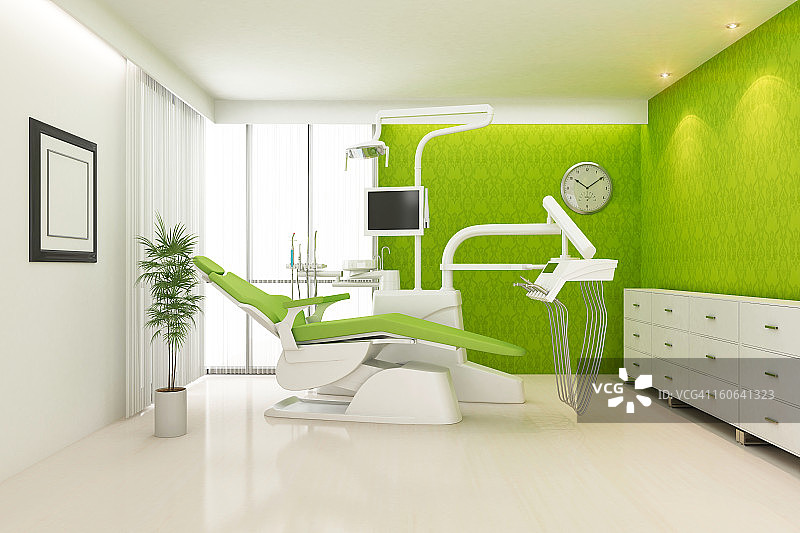 现代牙科诊所图片素材