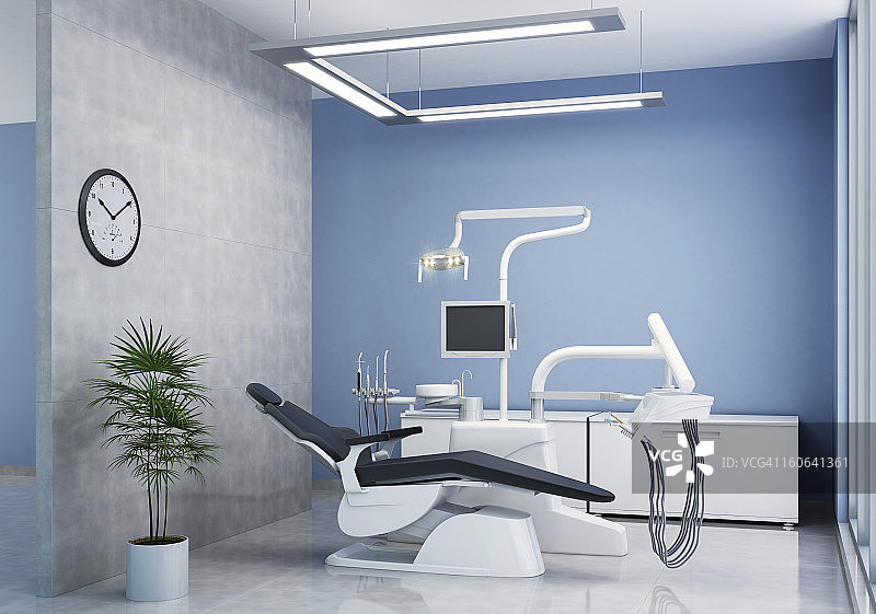 现代牙科诊所图片素材