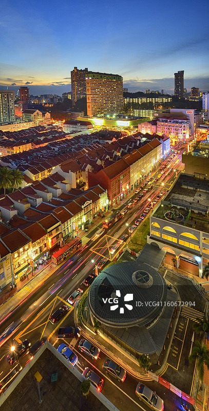 新加坡唐人街图片素材