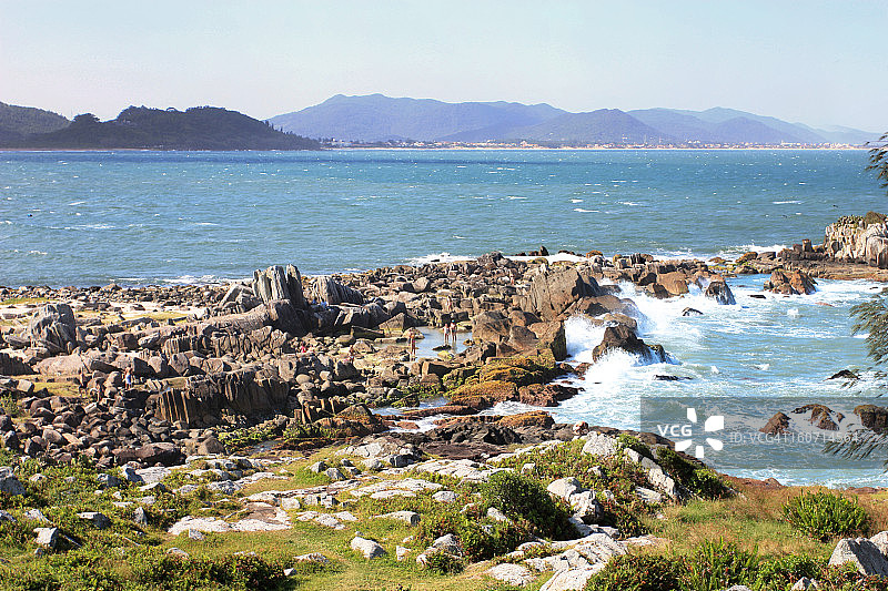 弗洛里亚诺波利斯阿玛考海滩图片素材