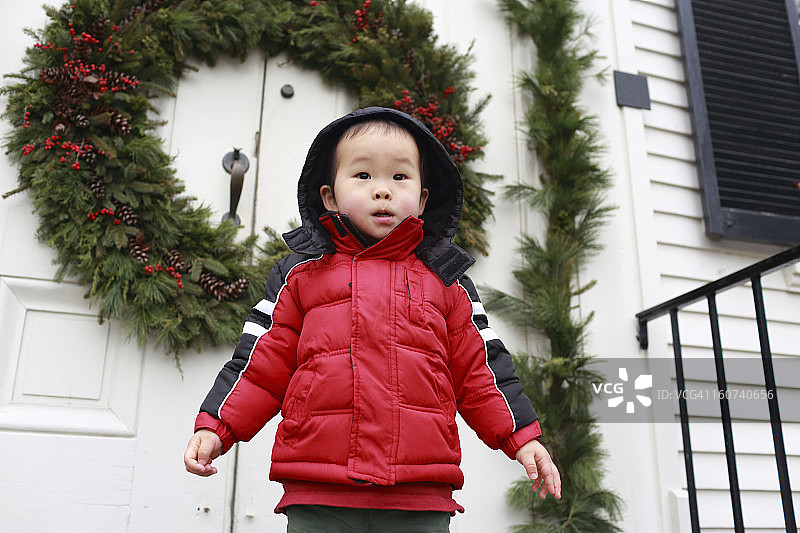 宝宝的冬天图片素材