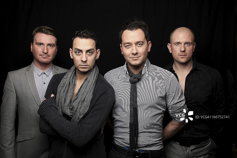 男子乐队图片素材