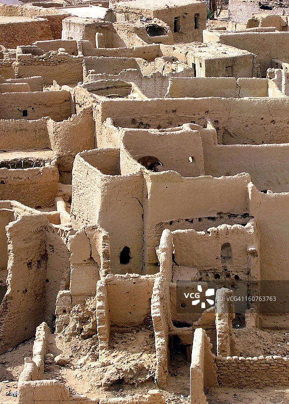 利比亚加特老城区风光图片素材